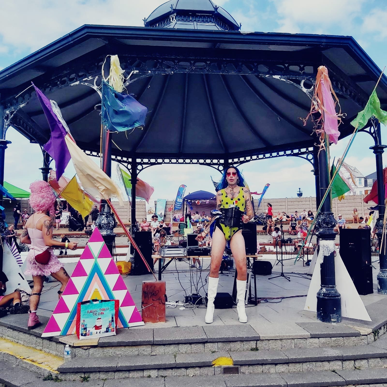 Live at The Bandstand. Photo: Courtesy Pretzel Cage