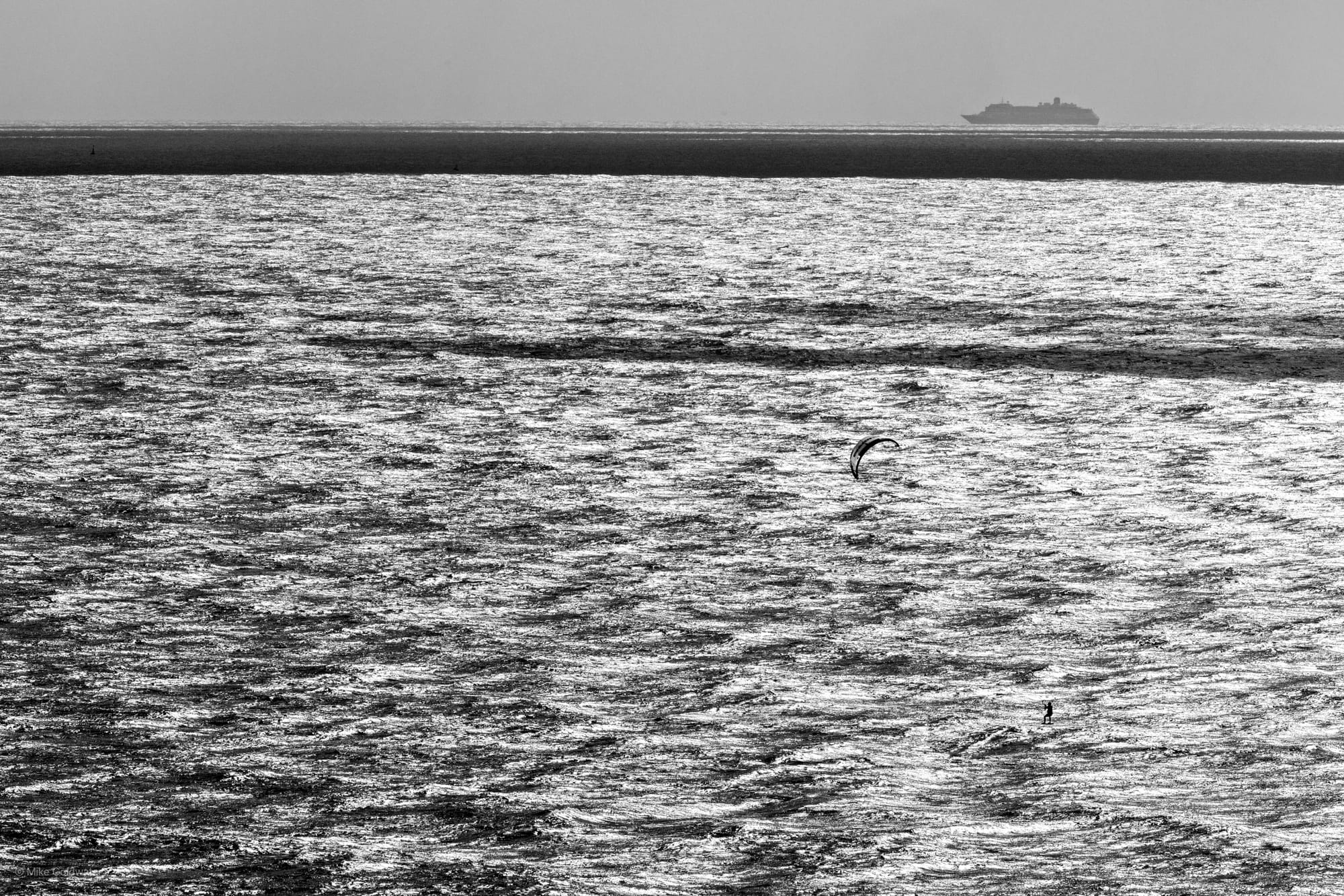 Sea off East Cliff, Ramsgate. Photo: Mike Goldwater