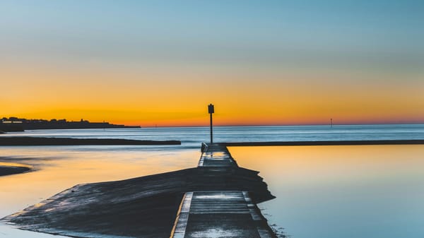 Margate's golden hour. Photo: Kim Frewin-Clarke/Unsplash