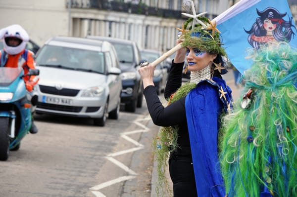 Mergate, Margate's Mermaid Festival returned June 1.  Photo: Andy Malt