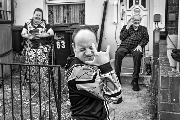 Watching Ramsgate Carnival procession. Photo: Mike Goldwater